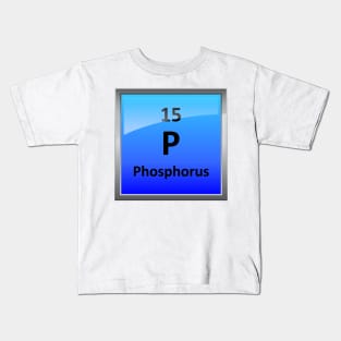 Phosphorus Element Tile - Periodic Table Kids T-Shirt